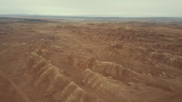 Landform-landscape-of-Xinjiang,-China