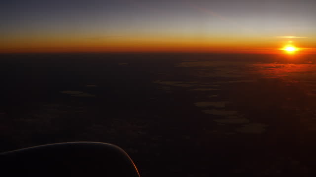 sunset-sky-airplane-window-seat-view-4k-china