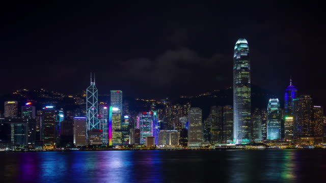 Nacht-Licht-Bucht-Stadtpanorama-4-k-Zeit-hinfällig-aus-Hong-kong
