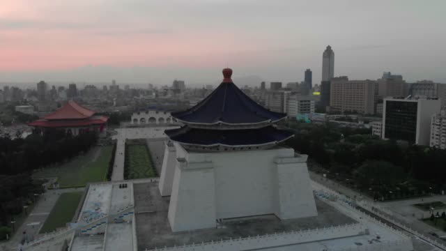 Aerial-view-of-The-National-Chiang-Kai-shek-Memorial-Hall
