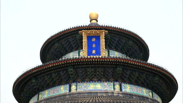 Nahaufnahme-von-dem-Dach-des-Tempels-des-Himmels,-Peking