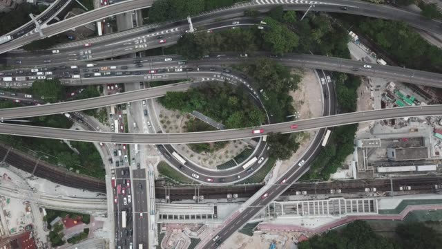 Luftbild-Aufnahmen-von-Kowloon-District-in-Hongkong