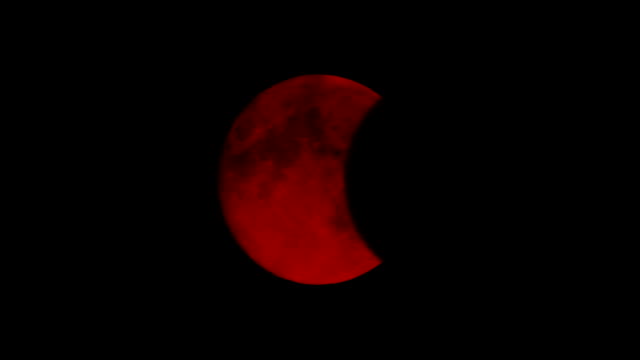 Eclipse-Of-Blood-Red-Moon