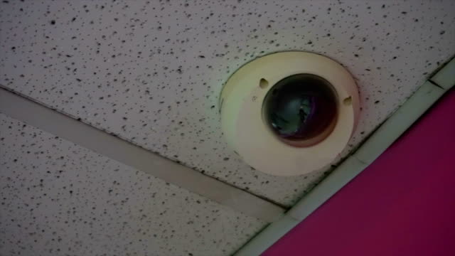 High-Tech-CCTV-Kamera-in-der-mall