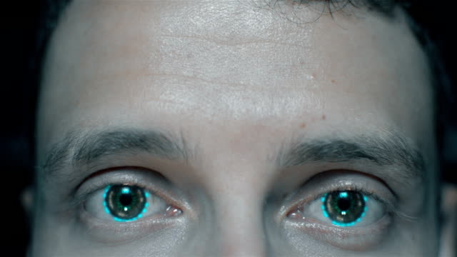 Menschliche-Augen-scannen.