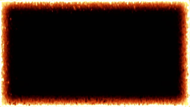 4K-Abstract-background-with-fire-frame-isolated-on-black-backdrop.-Motion-graphic-and-animation-background.