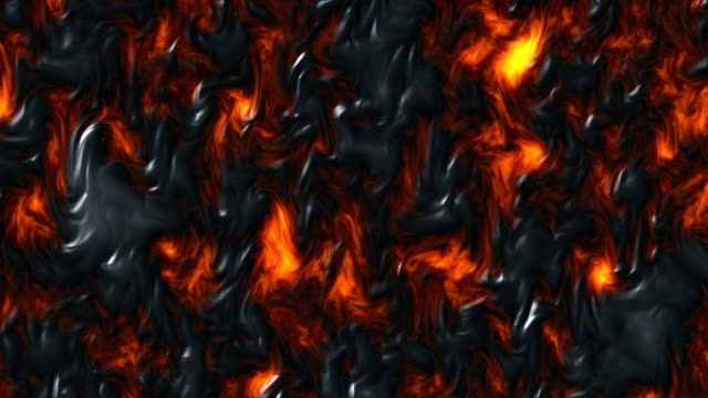 Magie-Feuer-Lava-abstrakt-Fantasy-Hintergrund-rot