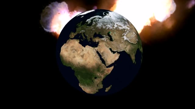Rotierende-Erde-Animation