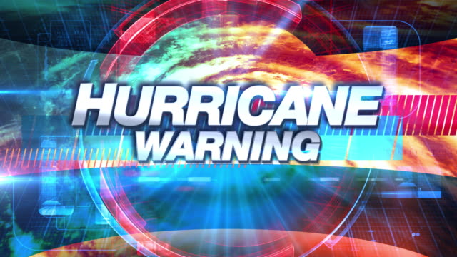Hurrikan-Warnung---Broadcast-TV-Grafik-Titel