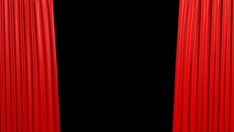Red-Opening-Curtain-With-Alfa-Background