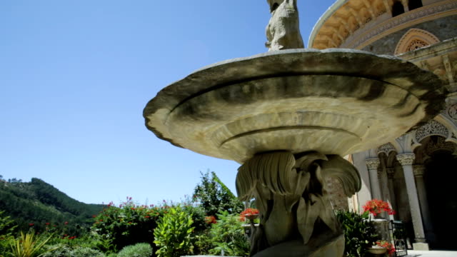 Monserrate-Palace-Brunnen