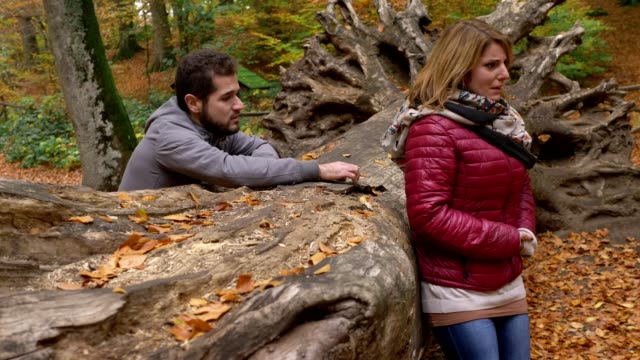 man-in-love-asking-desperately-sorry-to-his-girlfriend-crying-in-the-forest