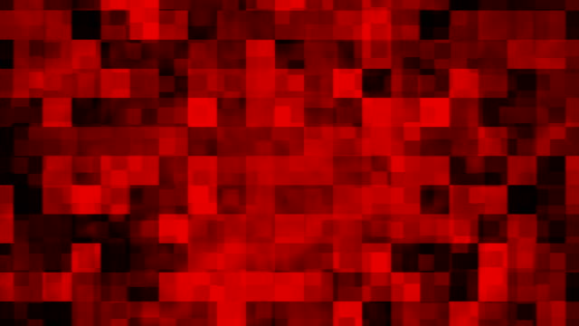 Abstracto-rojo-movimiento-patrones-cuadrados-fondo---4K