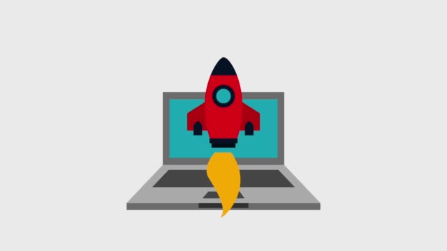 rocket-coming-out-of-laptop-icons