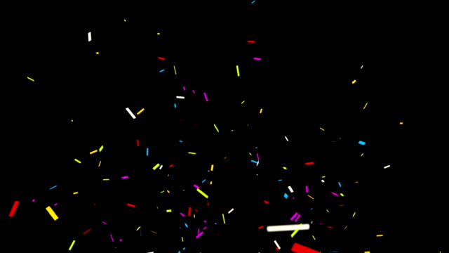 Colorful-Confetti-on-Black-Background
