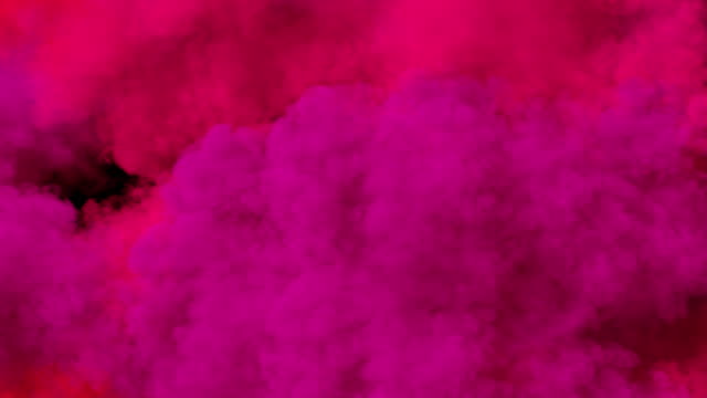 Spreading-colored-smoke,-wiping-frame-vertically.