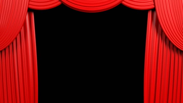 Red-Opening-Curtain-With-Alfa-Background