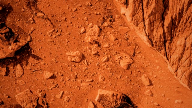 Detaillierten-Marsoberfläche-4K