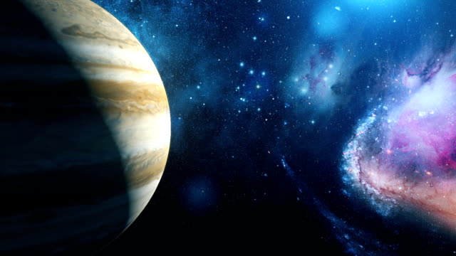 Realistischer-Planet-Jupiter-aus-dem-Weltraum