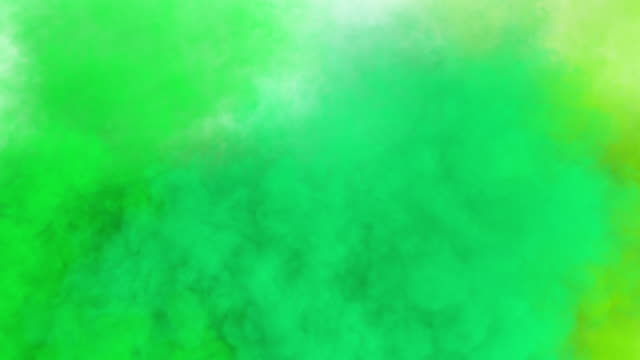 Colored-ink-spreading-in-water-/-colored-smoke,-overlapping-frame-from-top-to-down.