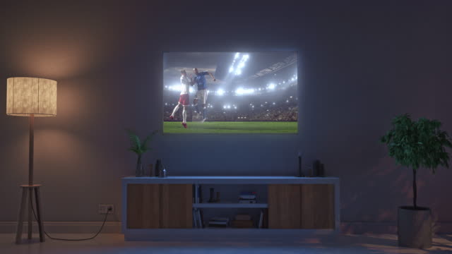 Juego-de-futbol-en-vivo-sala-de-televisor