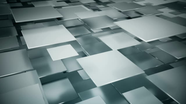 Bucle-sin-interrupción-plazas-gris-de-vuelo-3D-render-animación