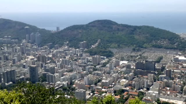 Elevated-panoramic-view-of-Rio-de-Janeiro,-Brazil