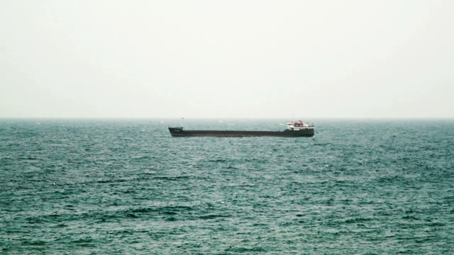 a-huge-dry-cargo-ship-is-anchored-next-to-the-horizon