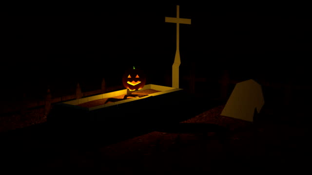 Halloween-und-Friedhof