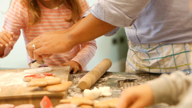 Making-Christmas-Biscuits-With-Dad