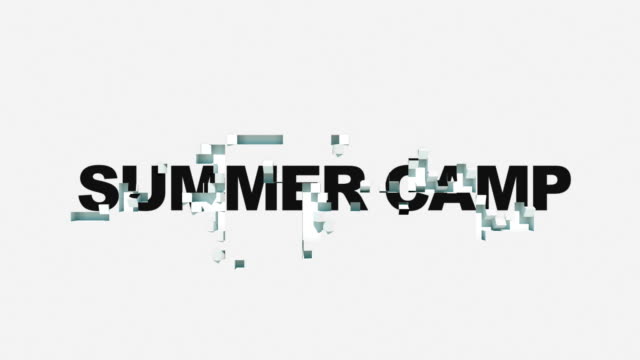 Summer-Camp-words-animated-with-cubes