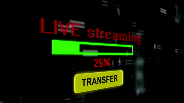 Live-Streaming-Übertragung
