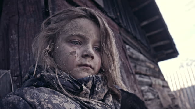 A-Hungry-Homeless-Child-Cries.-War.-Refugees