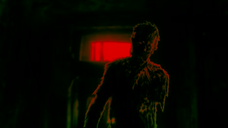 Dark-zombie-entered-the-room-of-abandoned-house-animation.