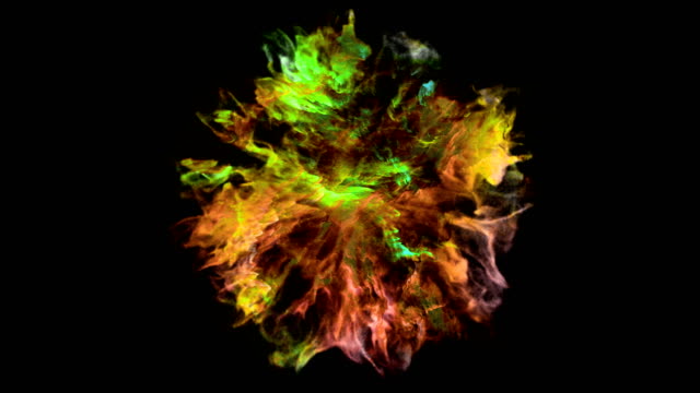 Efecto-de-onda-de-choque-3D-explosión-de-humo-de-color-y-onda-divergente.-Hay-un-canal-alfa