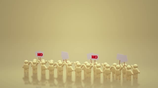 3d-rendering-people-share-a-protest-sign-hold-Mob-concept.