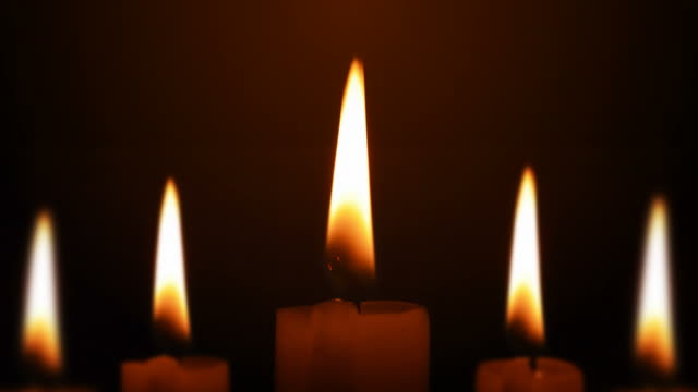Five-candles-background
