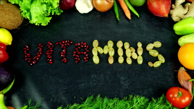 Vitamine-Obst-Stop-motion
