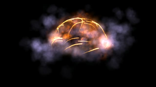 Digital-Particle-Animation-of-the-Earth