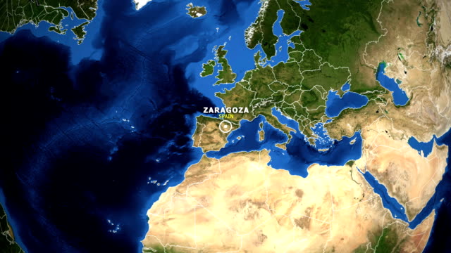 EARTH-ZOOM-IN-MAP---SPAIN-ZARAGOZA