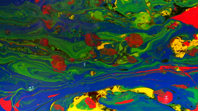Ölfarben-Bewegung-abstrakten-Hintergrund