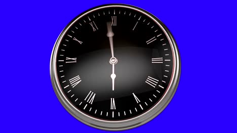 Moderne-Uhr-Timelapse-+-Chroma-Key