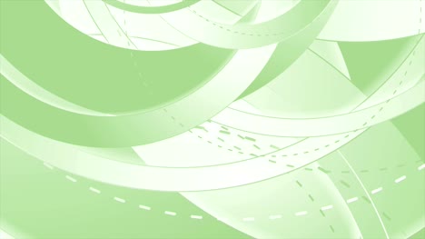 Grüne-abstrakte-Tech-minimal-Videoanimation