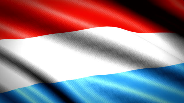 Luxembourg-Flag.-Seamless-Looping-Animation.-4K-High-Definition-Video