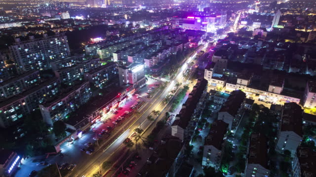 Paisaje-urbano-de-Shanghai,-time-lapse-4-K