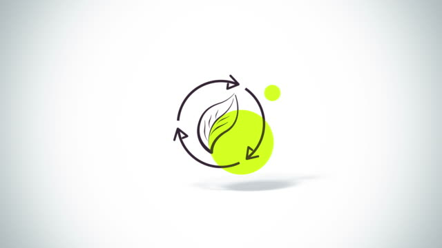 Rotate-arrows-with-leaf-eco-symbol-flat-animation
