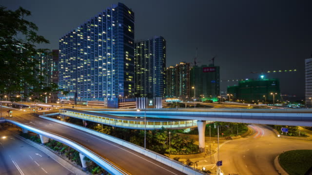 china-hong-kong-city-traffic-crossroad-living-block-4k-time-lapse
