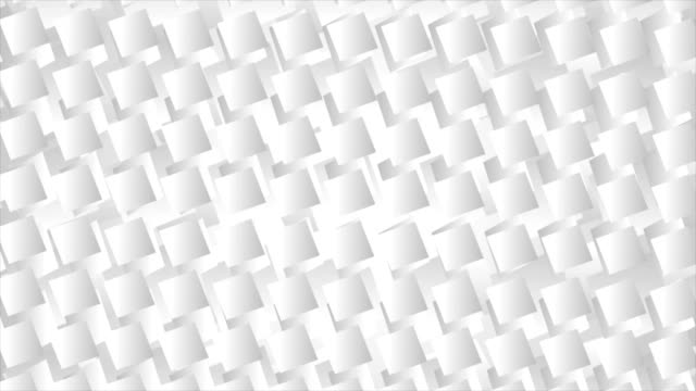 White-grey-geometric-squares-video-animation