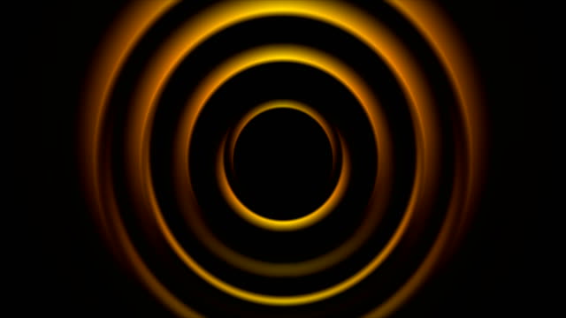 Dark-orange-abstract-smooth-circles-video-animation