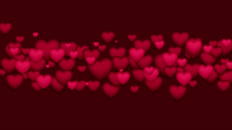 Clip-de-vídeo-de-San-Valentín-corazones-púrpura